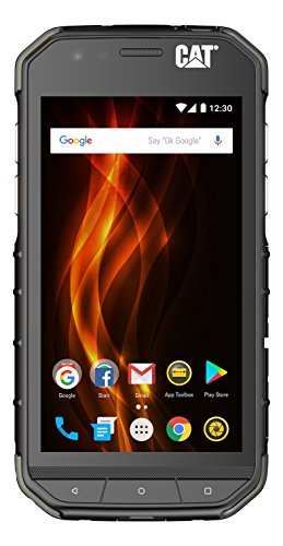CAT Phones CAT S31 Dual-SIM 16GB Rugged IP68 Factory Unlocked 4G/LTE Smartphone (Black) - Latin American Version